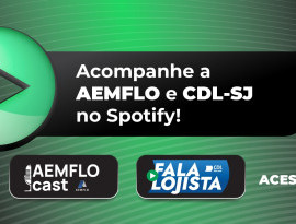 Estamos no Spotify! Confira os primeiros episódios do AEMFLOcast e do Fala, Lojista